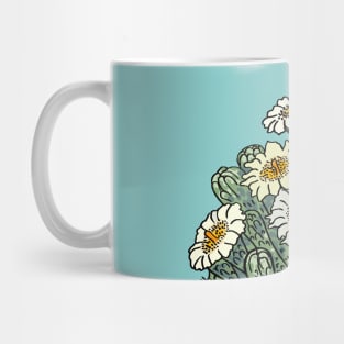 Arizona States Flower : Saguaro Cactus Blossom Mug